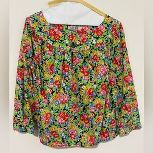 Borne Boatneck 100% Cotton Top. Pristine Condition. Size 4